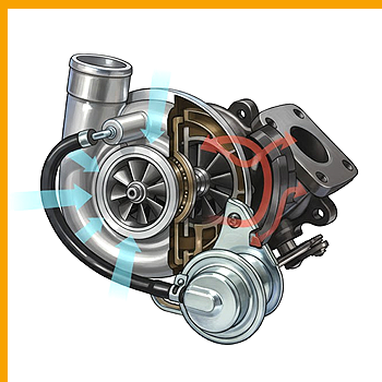 IHI , Turbocharger Spare Parts - Rotor, Bearings, Nozzle Ring, Casings