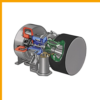 MITSUBISHI MET 53 SC Turbocharger Spare Parts - Rotor, Bearings, Nozzle Ring, Casings