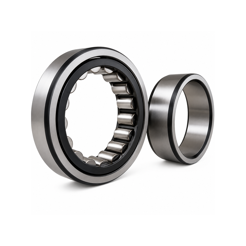 NU348M C3 marine cylindrical roller bearing for heavy duty rotating machinery